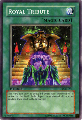 Royal Tribute [PGD-091] Common Yu-Gi-Oh!