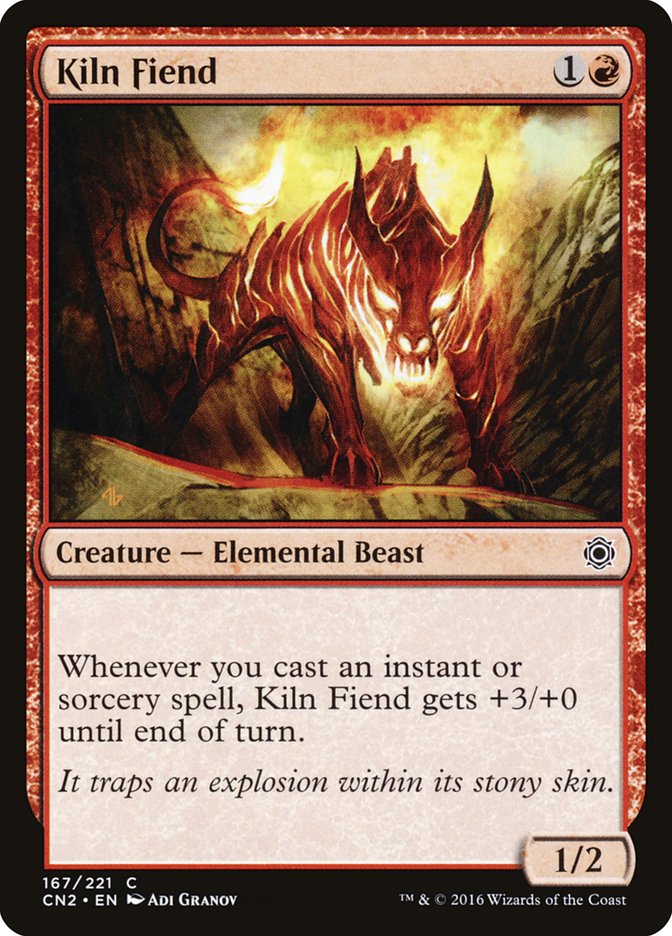 Kiln Fiend [Conspiracy: Take the Crown] Magic: The Gathering