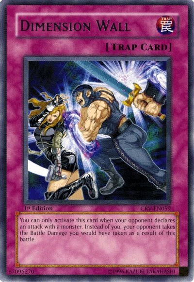 Dimension Wall [CRV-EN059] Rare Yu-Gi-Oh!