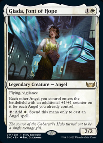 Giada, Font of Hope [Streets of New Capenna] Magic: The Gathering