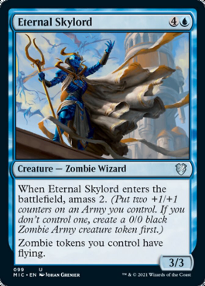 Eternal Skylord [Innistrad: Midnight Hunt Commander] Magic: The Gathering