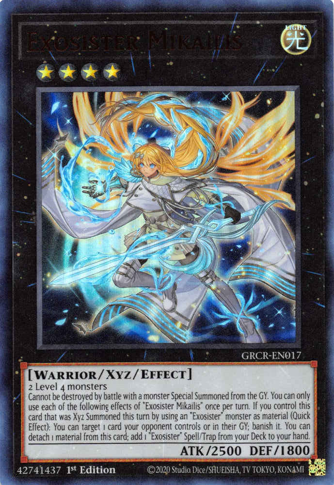 Exosister Mikailis [GRCR-EN017] Collector's Rare Yu-Gi-Oh!