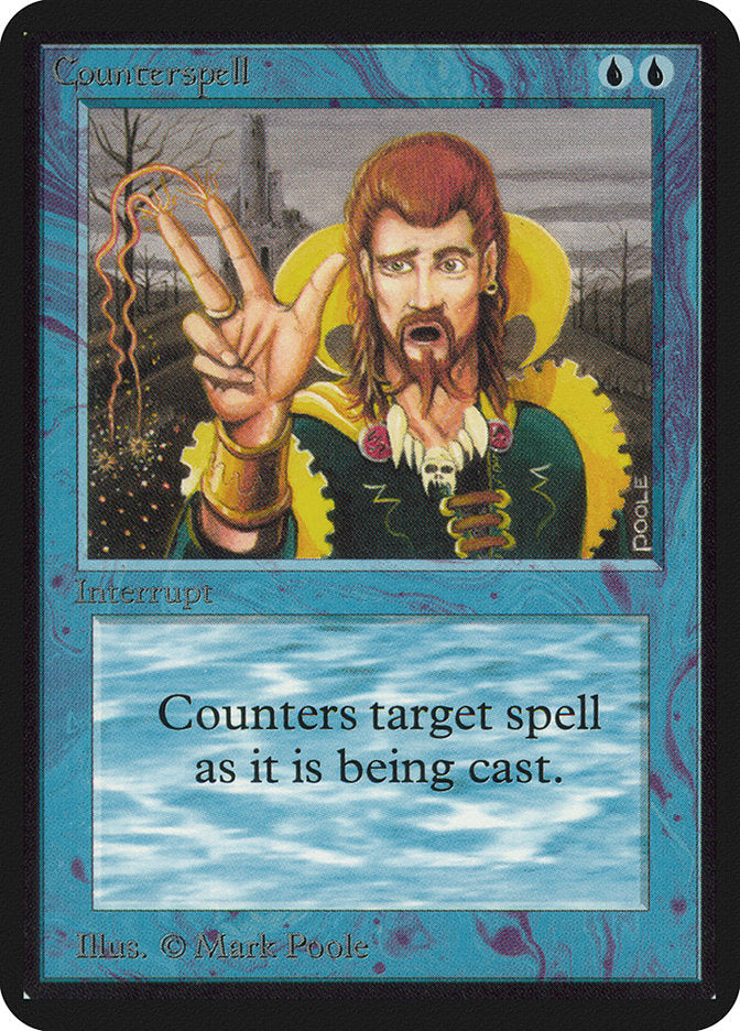 Counterspell [Alpha Edition] Magic: The Gathering