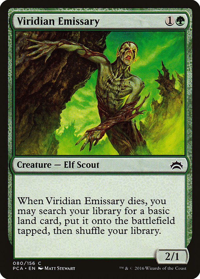 Viridian Emissary [Planechase Anthology] Magic: The Gathering