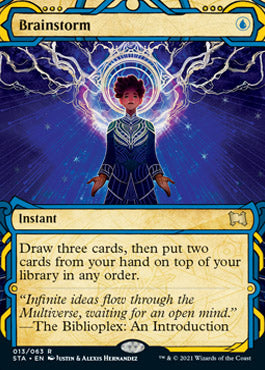 Brainstorm [Strixhaven: School of Mages Mystical Archive] Magic: The Gathering