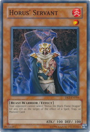 Horus' Servant [DR3-EN016] Common Yu-Gi-Oh!