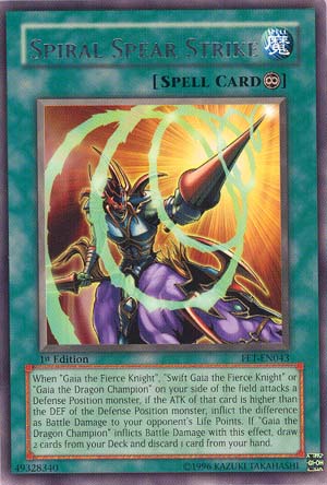 Spiral Spear Strike [FET-EN043] Rare Yu-Gi-Oh!
