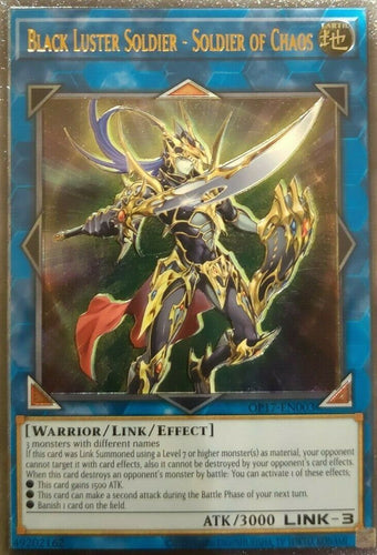 Black Luster Soldier - Soldier of Chaos [OP17-EN003] Ultimate Rare Yu-Gi-Oh!