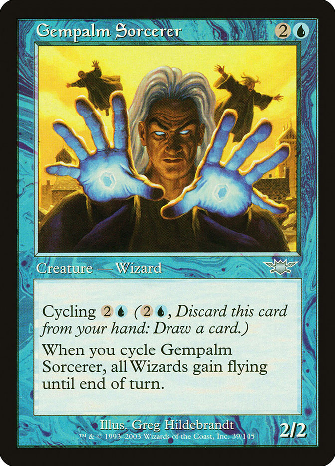 Gempalm Sorcerer [Legions] Magic: The Gathering