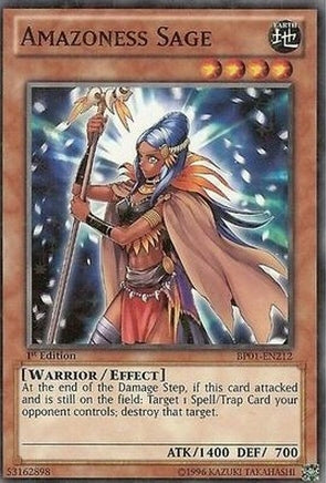 Amazoness Sage [BP01-EN212] Starfoil Rare Yu-Gi-Oh!