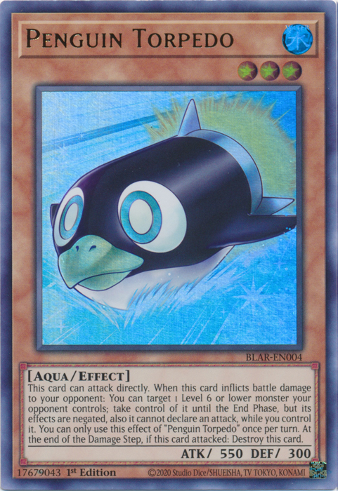 Penguin Torpedo [BLAR-EN004] Ultra Rare Yu-Gi-Oh!