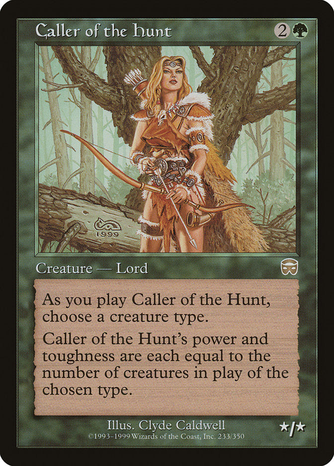 Caller of the Hunt [Mercadian Masques] Magic: The Gathering