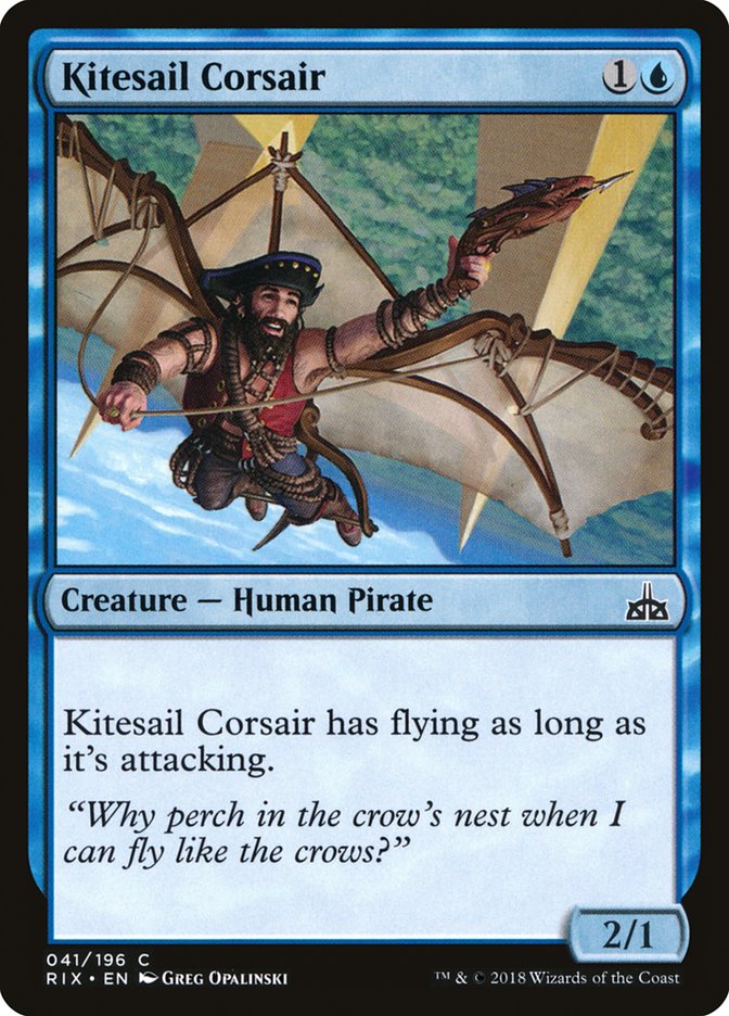 Kitesail Corsair [Rivals of Ixalan] Magic: The Gathering