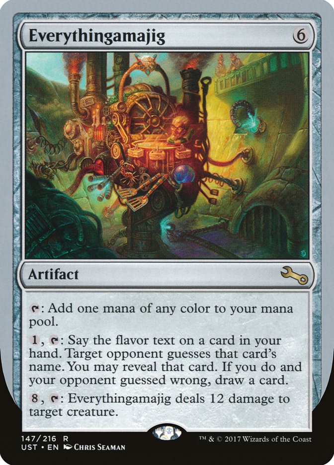 Everythingamajig ("Add one Mana") [Unstable] Magic: The Gathering