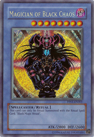 Magician of Black Chaos [PP01-EN001] Secret Rare Yu-Gi-Oh!