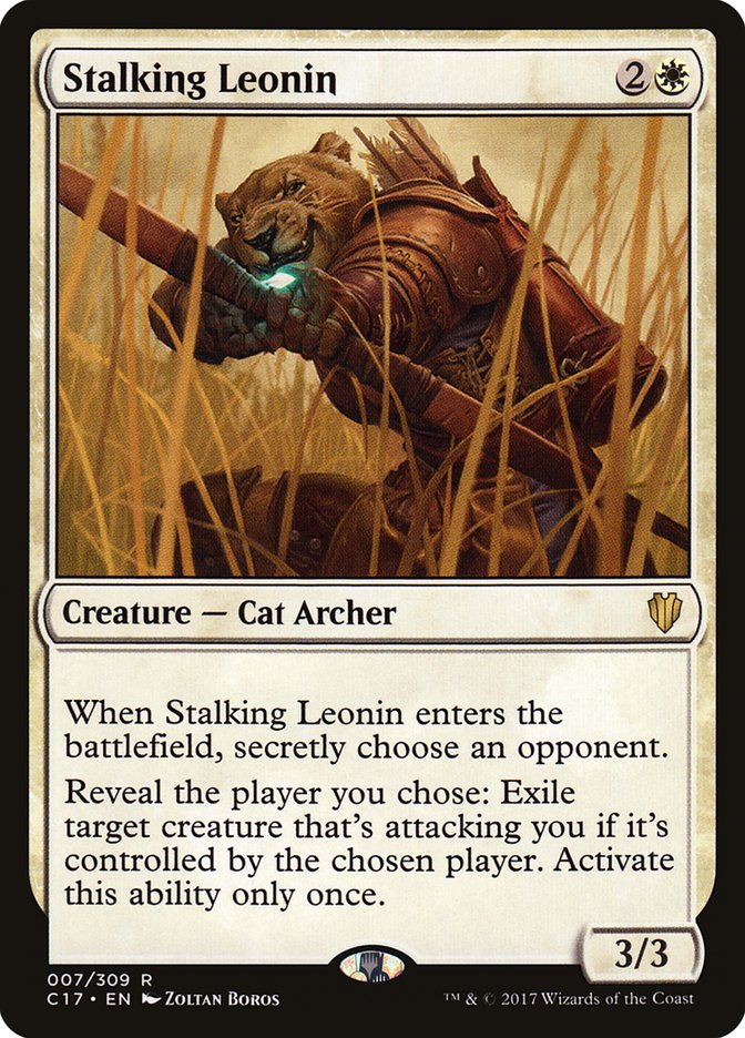 Stalking Leonin [Commander 2017] Magic: The Gathering