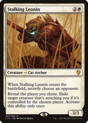 Stalking Leonin [Commander 2017] Magic: The Gathering