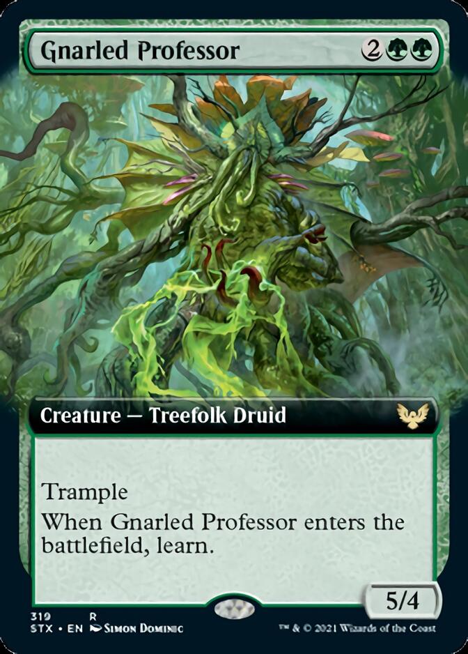 Gnarled Professor (Extended Art) [Strixhaven: School of Mages] Magic: The Gathering