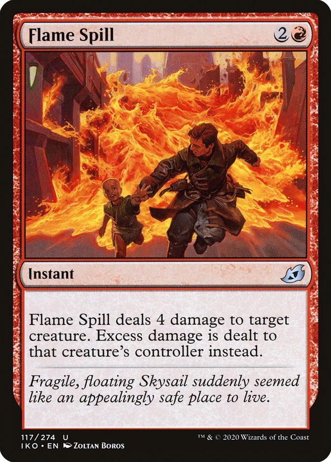 Flame Spill [Ikoria: Lair of Behemoths] Magic: The Gathering
