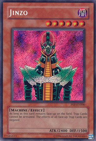Jinzo [PSV-EN000] Secret Rare Yu-Gi-Oh!
