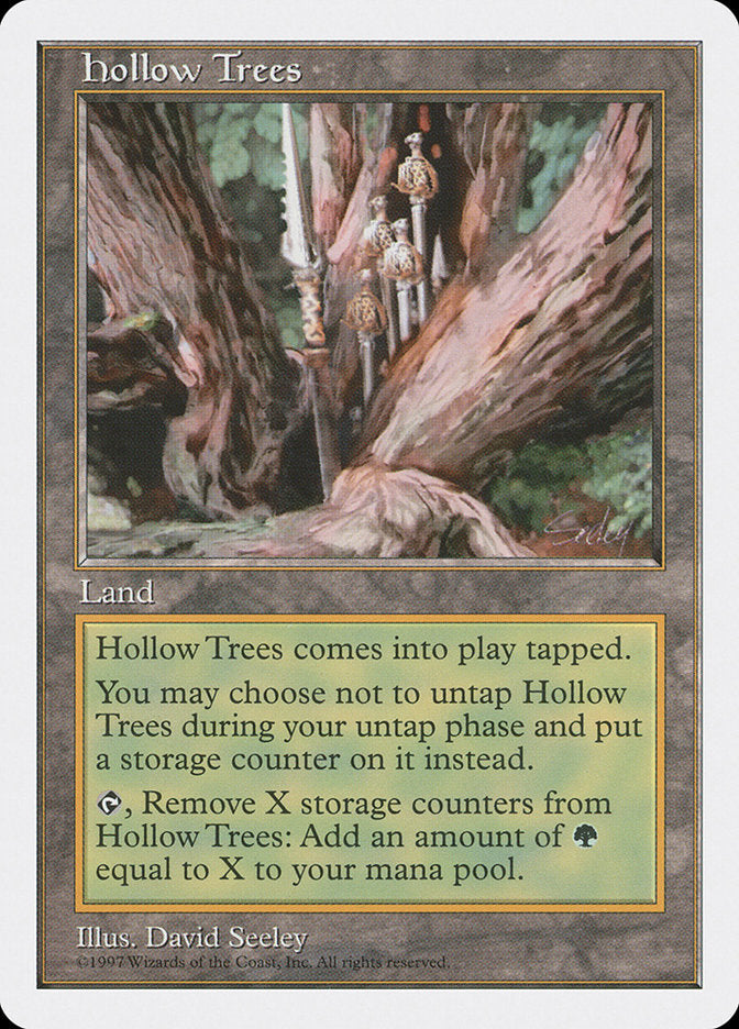 Hollow Trees [Fifth Edition] Magic: The Gathering