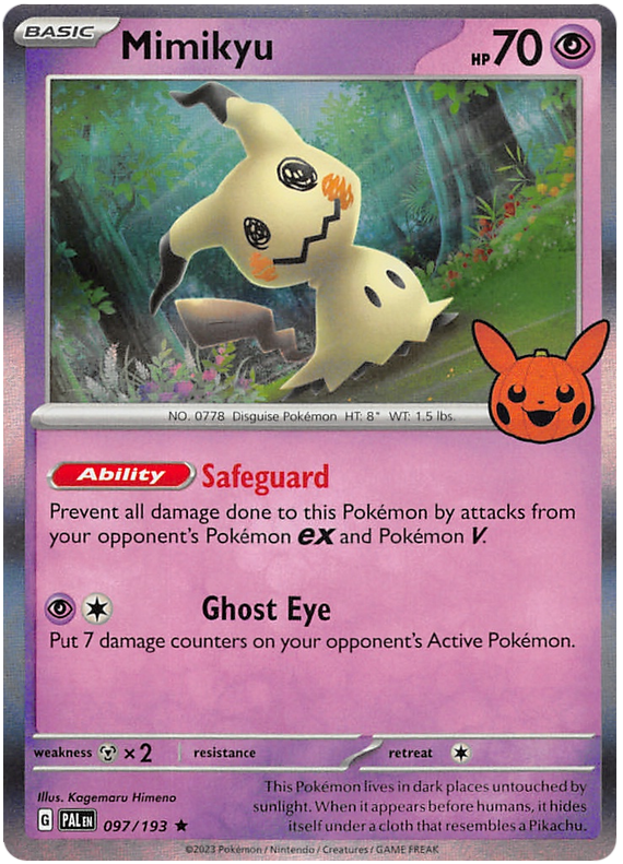 Mimikyu (097/193) [Trick or Trade 2023] Pokémon