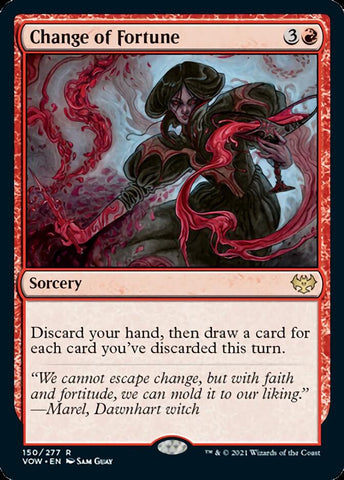 Change of Fortune [Innistrad: Crimson Vow] Magic: The Gathering