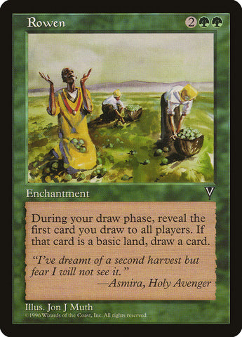 Rowen [Visions] Magic: The Gathering