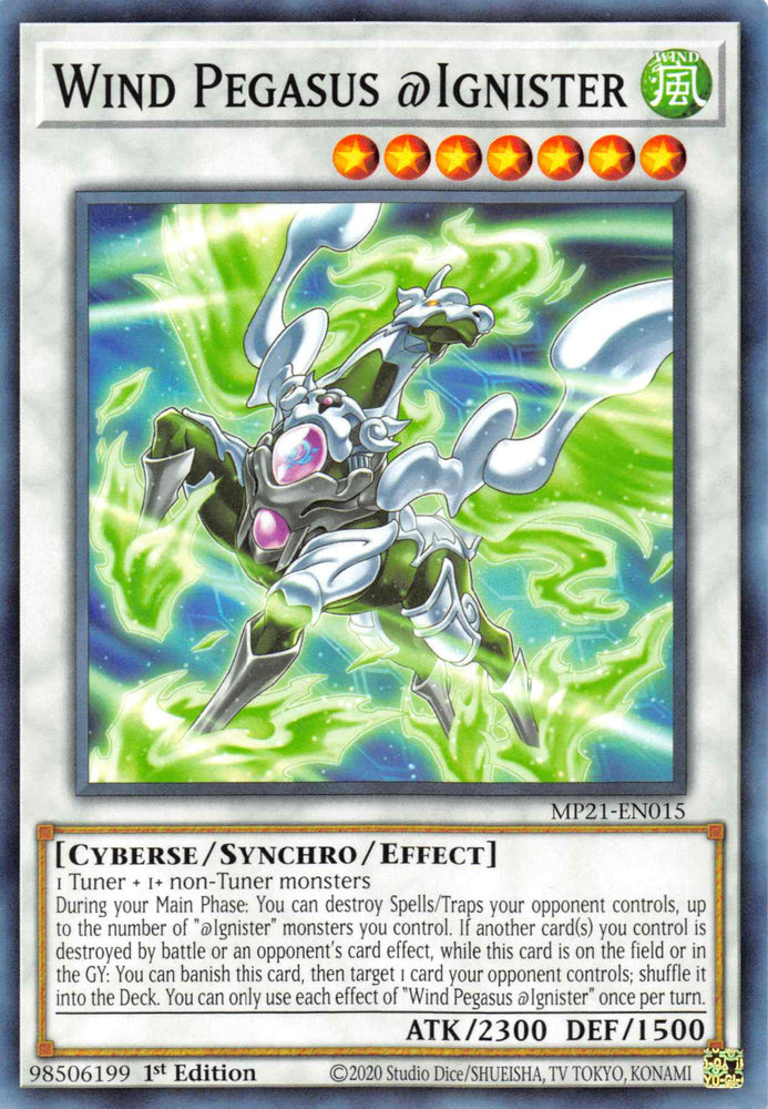 Wind Pegasus @Ignister [MP21-EN015] Common Yu-Gi-Oh!