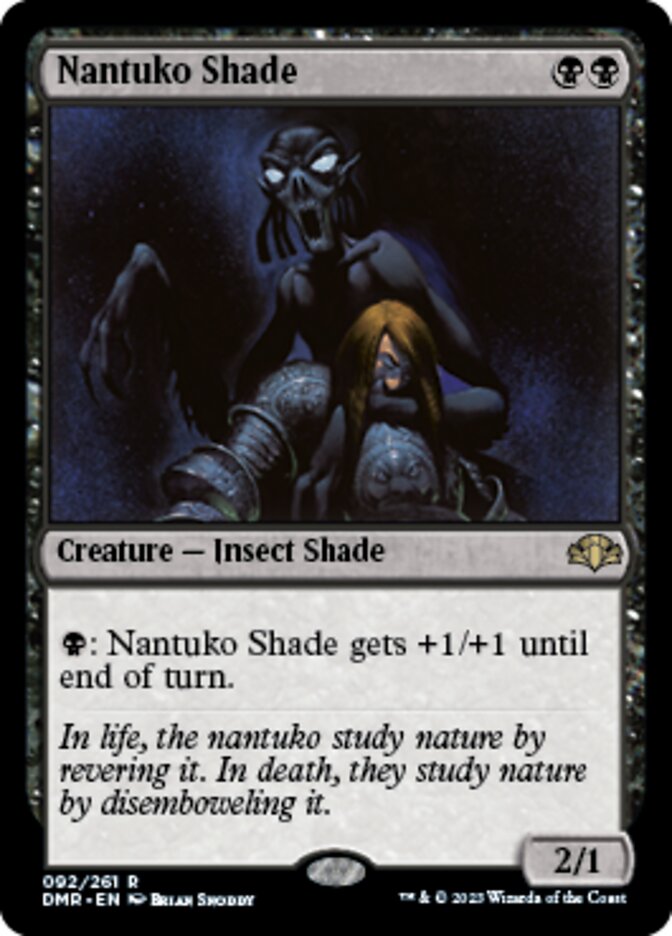 Nantuko Shade [Dominaria Remastered] Magic: The Gathering
