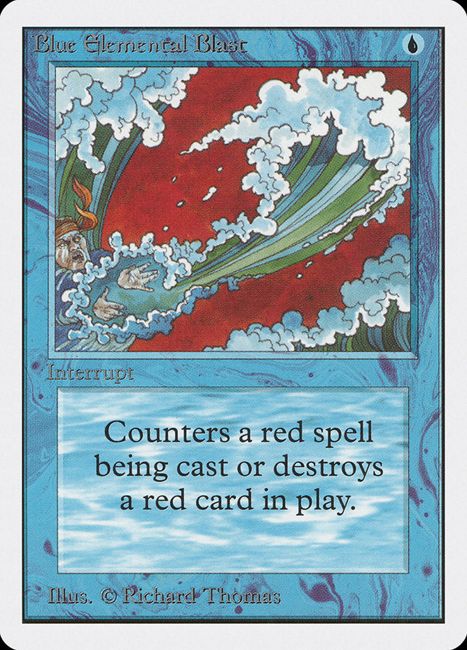 Blue Elemental Blast [Unlimited Edition] Magic: The Gathering