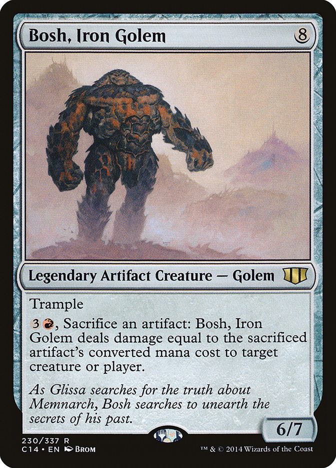 Bosh, Iron Golem [Commander 2014] Magic: The Gathering