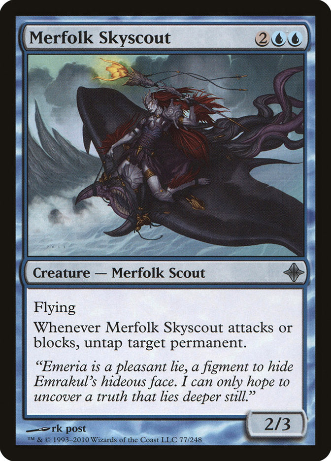 Merfolk Skyscout [Rise of the Eldrazi] Magic: The Gathering