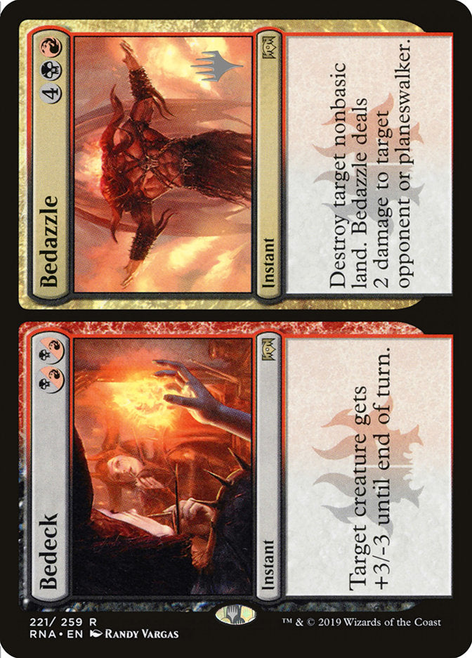 Bedeck // Bedazzle (Promo Pack) [Ravnica Allegiance Promos] Magic: The Gathering