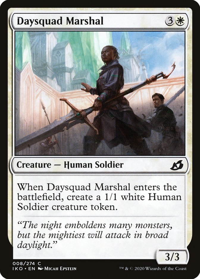 Daysquad Marshal [Ikoria: Lair of Behemoths] Magic: The Gathering