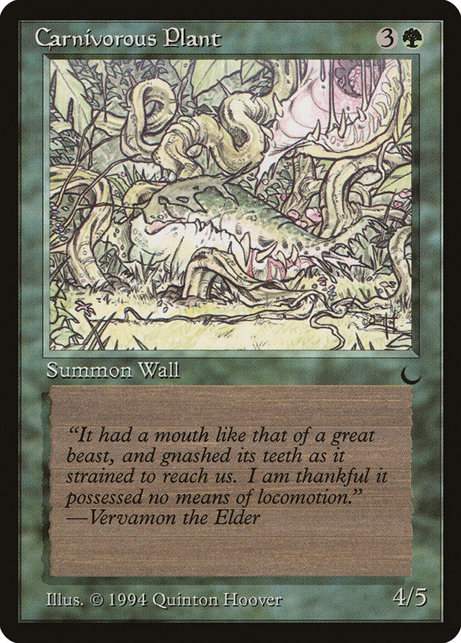 Carnivorous Plant [The Dark] Magic: The Gathering