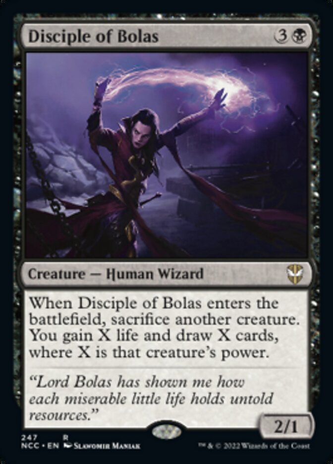 Disciple of Bolas [Streets of New Capenna Commander] Magic: The Gathering