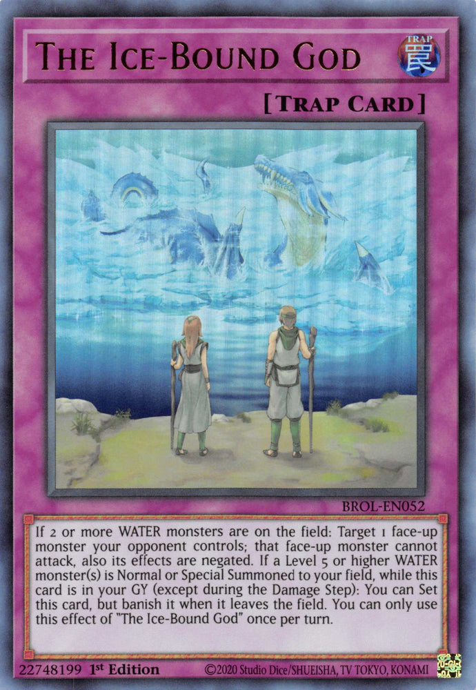 The Ice-Bound God [BROL-EN052] Ultra Rare Yu-Gi-Oh!