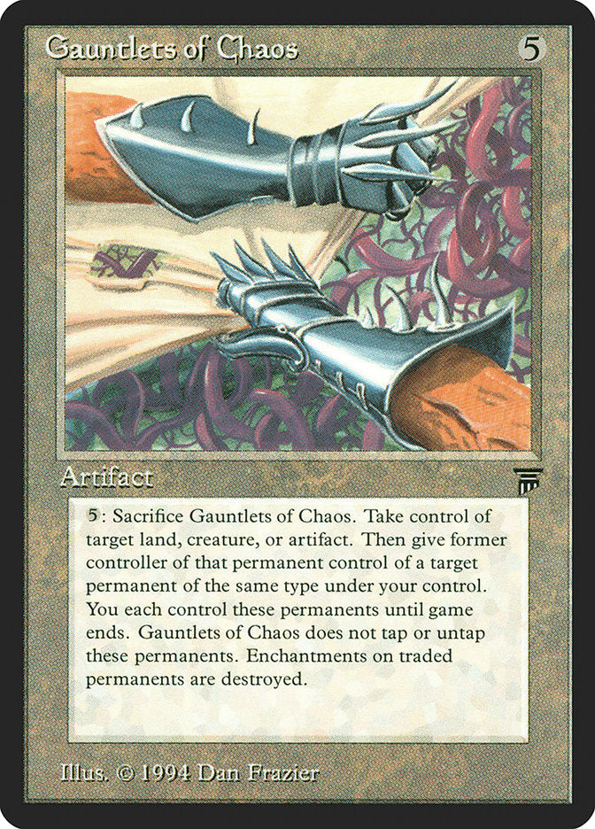 Gauntlets of Chaos [Legends] Magic: The Gathering