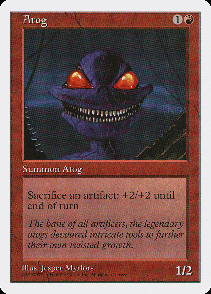 Atog [Fifth Edition] Magic: The Gathering