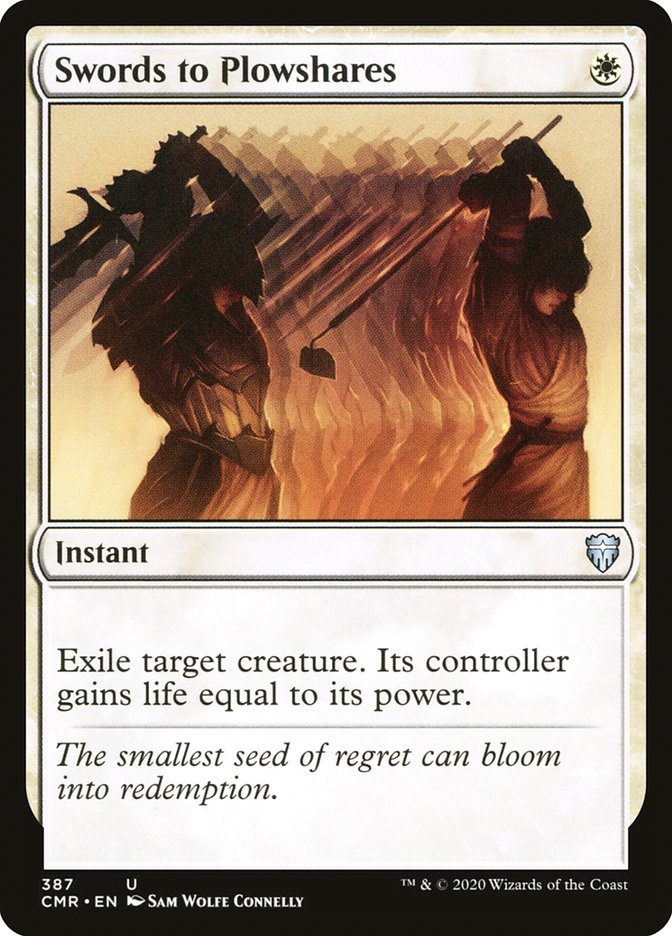 Swords to Plowshares [Commander Legends] Magic: The Gathering