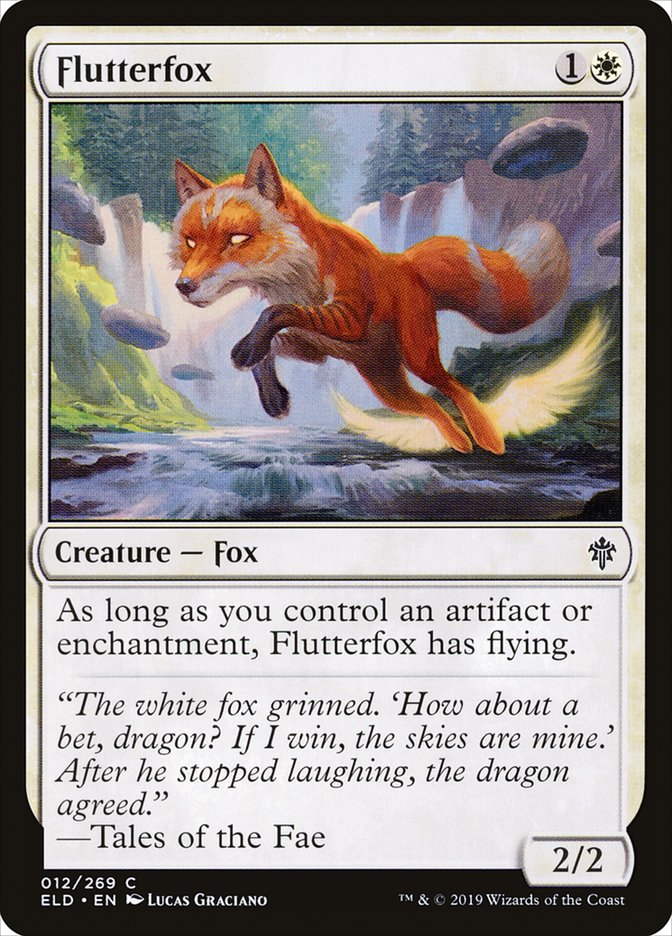 Flutterfox [Throne of Eldraine] Magic: The Gathering
