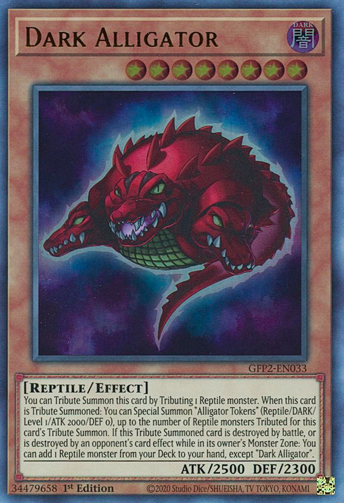 Dark Alligator [GFP2-EN033] Ultra Rare Yu-Gi-Oh!