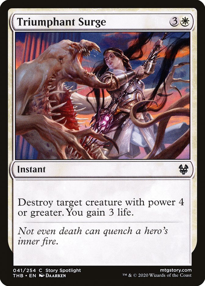 Triumphant Surge [Theros Beyond Death] Magic: The Gathering