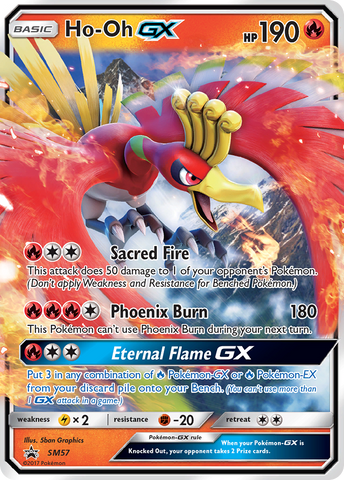 Ho-Oh GX (SM57) [Sun & Moon: Black Star Promos] Pokémon