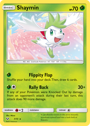 Shaymin (7/73) [Sun & Moon: Shining Legends] Pokémon