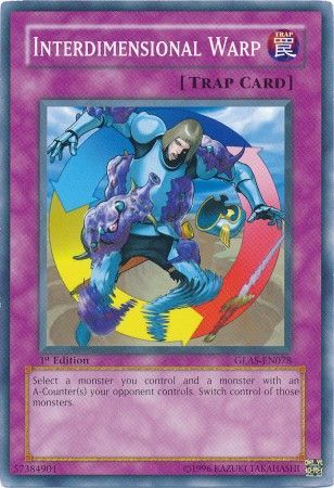 Interdimensional Warp [GLAS-EN078] Common Yu-Gi-Oh!