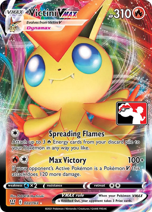 Victini VMAX (022/163) [Prize Pack Series One] Pokémon
