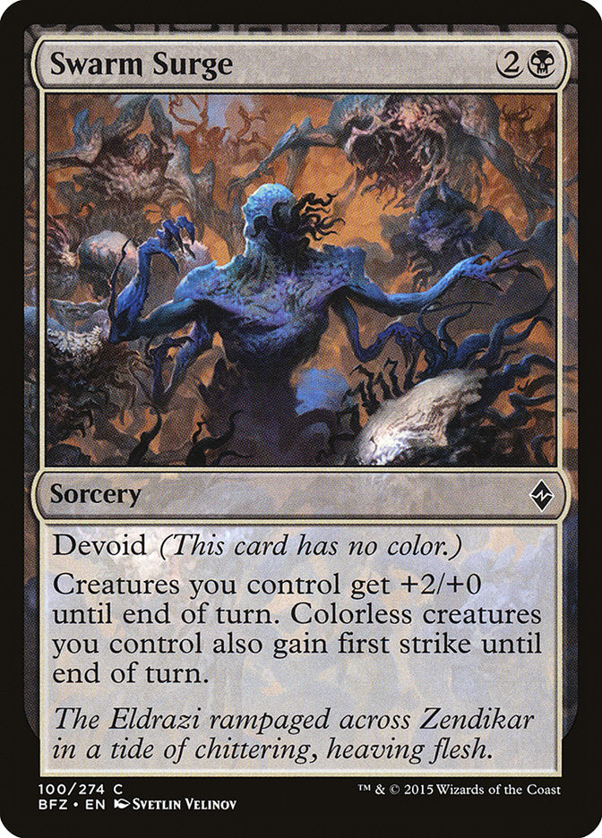 Swarm Surge [Battle for Zendikar] Magic: The Gathering