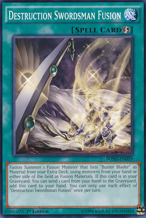 Destruction Swordsman Fusion [BOSH-EN059] Common Yu-Gi-Oh!